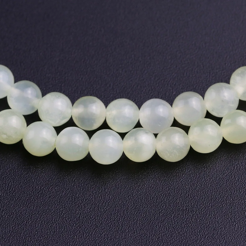 Мужской браслет из натурального халцедона с бисером подвеской|Плетеные