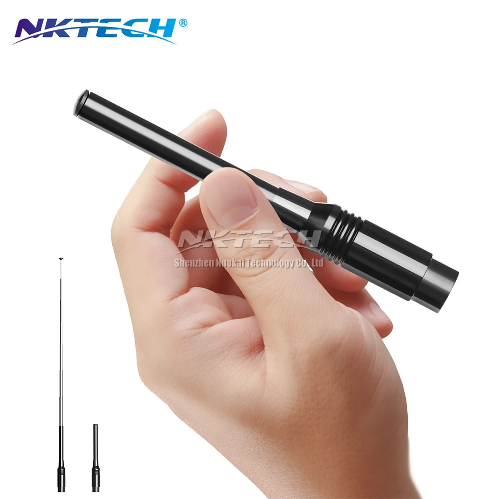 NK-960G 10W 400mm NKTECH sma-мужская антенна Dual Band для TYT MD-380 MD-390 gps MD-UV380 MD-UV390 TH-UV8000D TH-UV3R UV8000E Retevis RT82 RT3 GT-77S - Цвет: NK-960G 10W 400mm