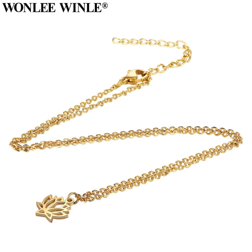 Wonlee Winle 316l из нержавеющей стали Золотая Детская Подвеска с изображением птицы в