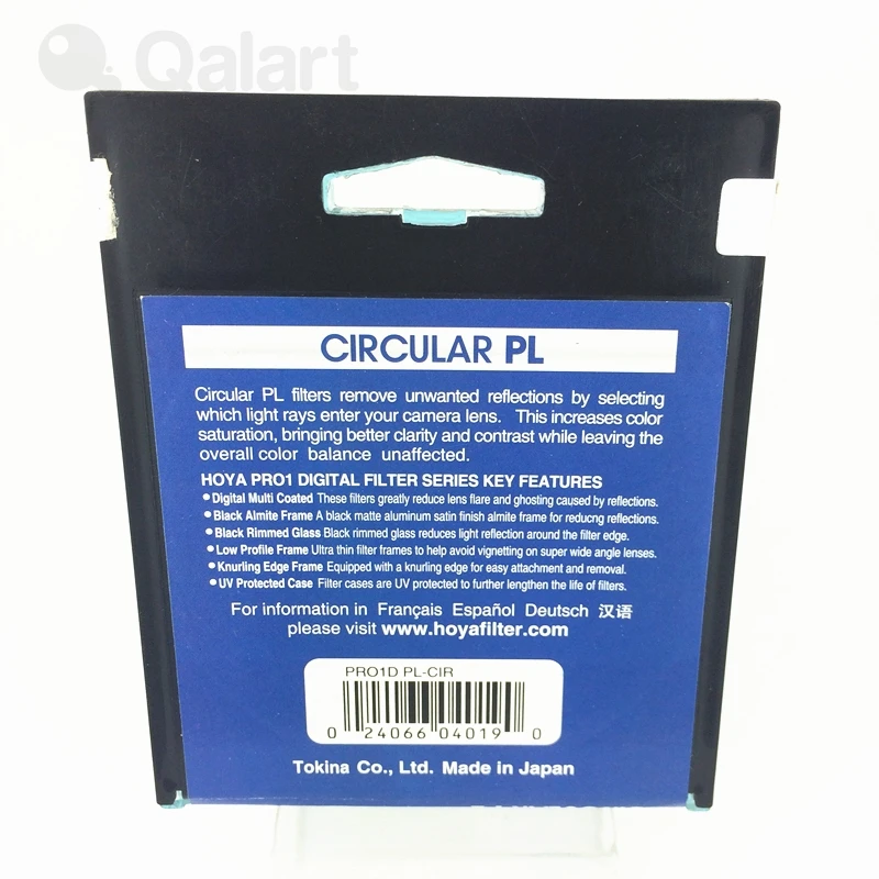 Hoya PRO1 Циркулярный PL Pro1D цифровой MC CPL фильтр для 49 52 55 58 62 67 72 77 мм 49 мм 52 мм 58 мм 67 мм 77 мм многослойный поляризатор