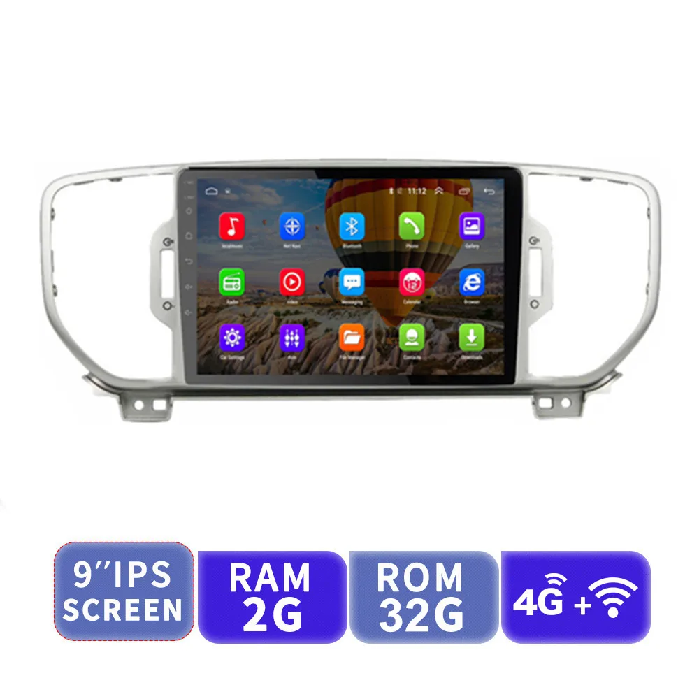 2G 32G EKIY 9 ''ips Android Нет 2 Din Автомобильный мультимедийный плеер авторадио стерео для Kia Sportage KX5- gps навигация with4G модем - Цвет: 2G 32G