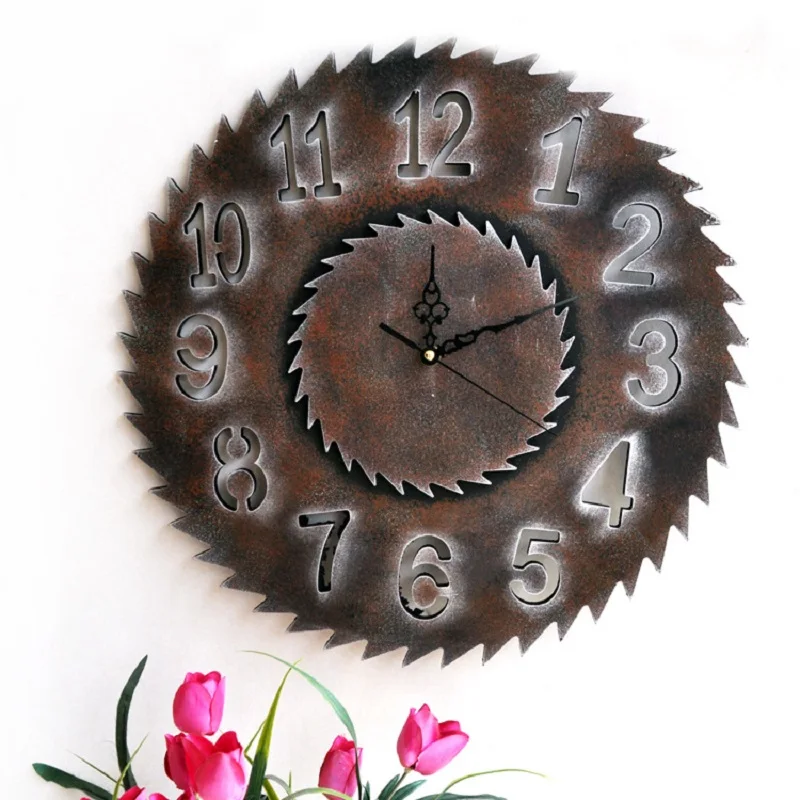 Часы Saat Gear настенные часы украшения часы|de pared|clock wall decorreloj de pared |