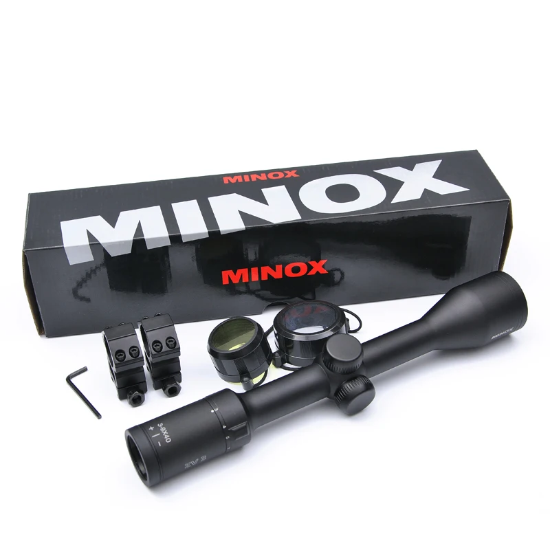 Minox ZV 3 9x40 BDC 400 тактический прицел охотничьи прицелы снайперская Шестерня длинные