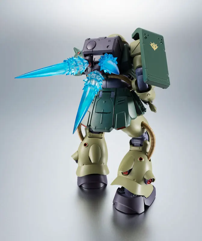100% оригинальная робот BANDAI Spirit No.237 экшн-фигурка-MS-06FZ Zaku II Kai ver. A.N.I.M.E. из Mobile Suit Gundam