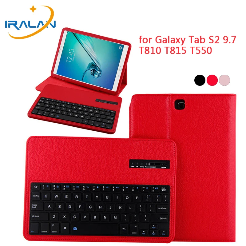 Чехол из искусственной кожи для Samsung Galaxy Tab S2 9 7 T810 T815 T550 беспроводная bluetooth