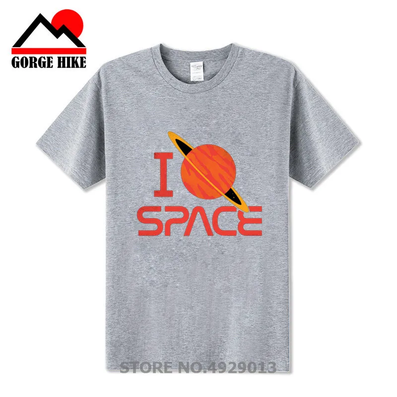Хлопковая футболка CCCP с надписью I Love Space | Мужская одежда