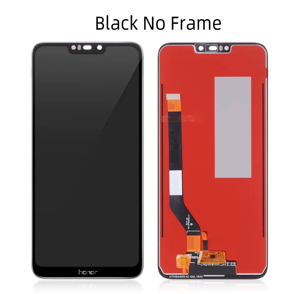 Дисплей для HUAWEI Honor 8C BKK-AL10 LCD в сборе с тачскрином 6.26'' черный