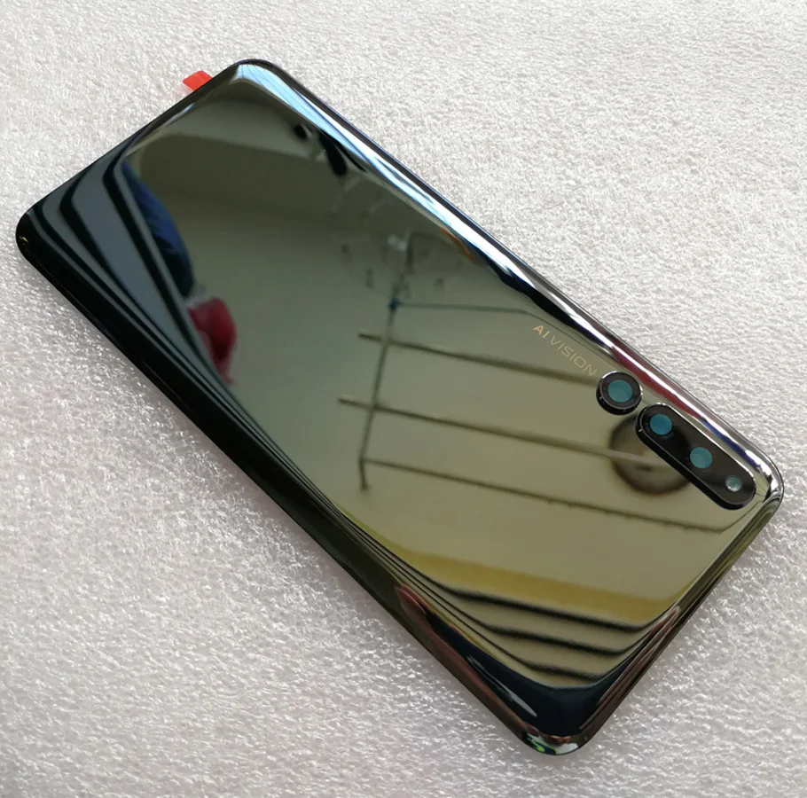100% оригинал 6 39 &quotдля Huawei Honor magic2 magic 2 Задняя стеклянная крышка батареи задняя