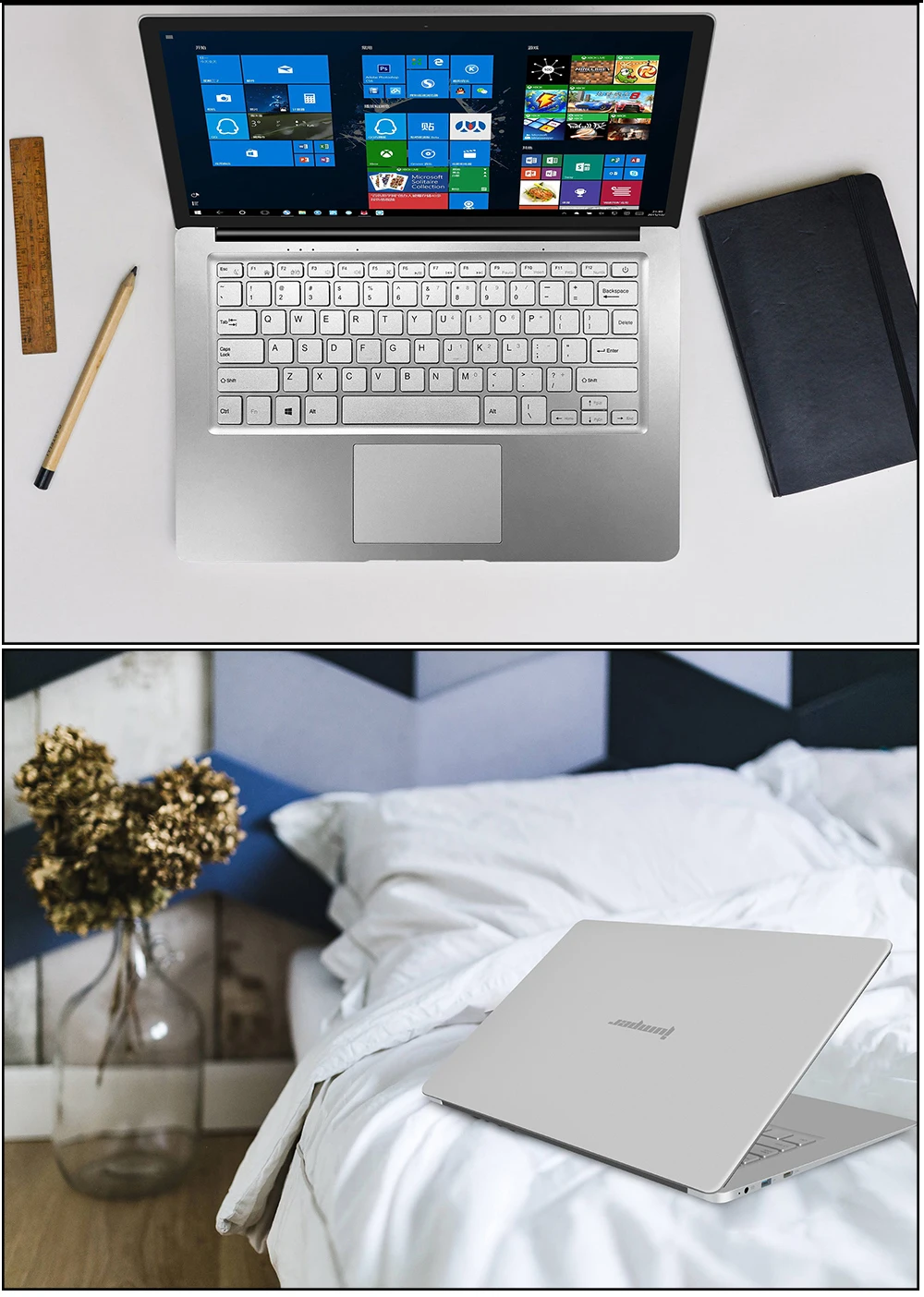 Jumper EZbook S4 ноутбук 14 дюймов 1920*1080 дисплей ноутбук Intel Gemini Lake N4100 ультрабук 4 Гб ram 64 Гб/128 ГБ rom компьютер