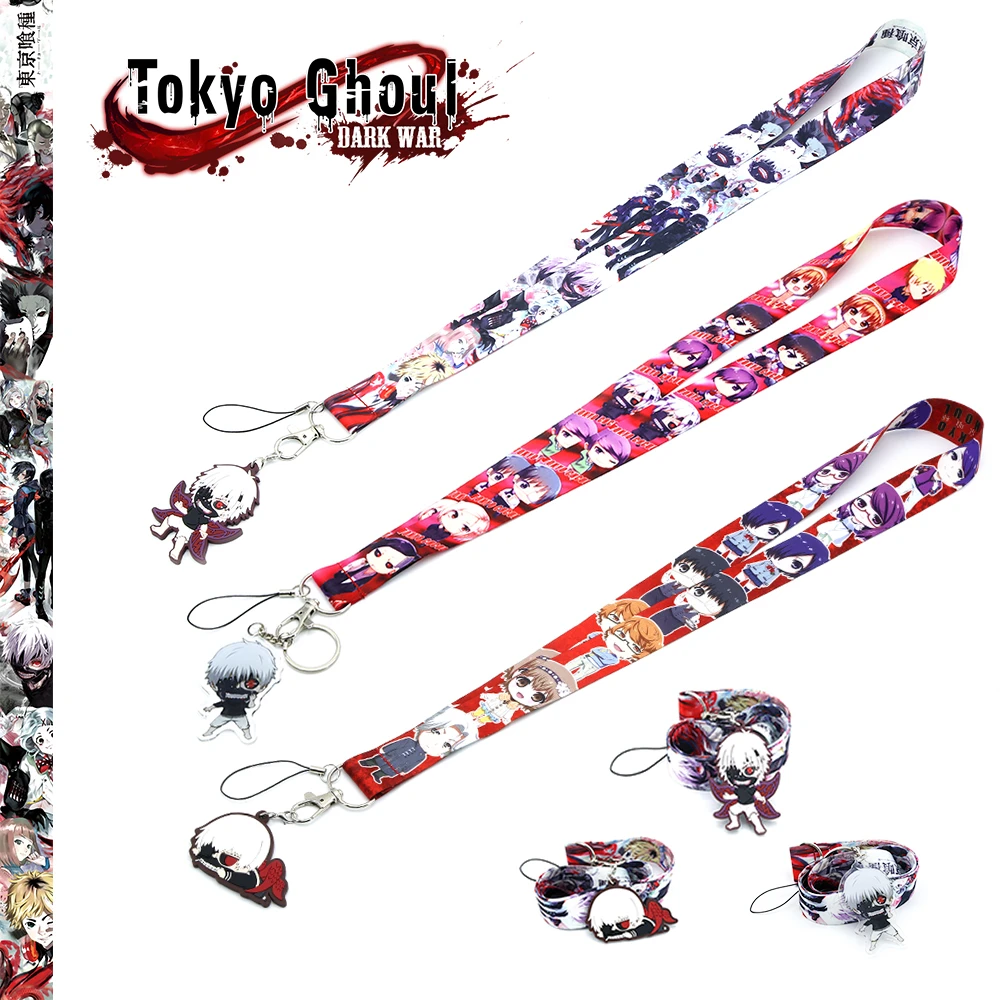 1 шт. премиальный ремешок для удостоверения личности Tokyo Ghoul|Брелоки| |