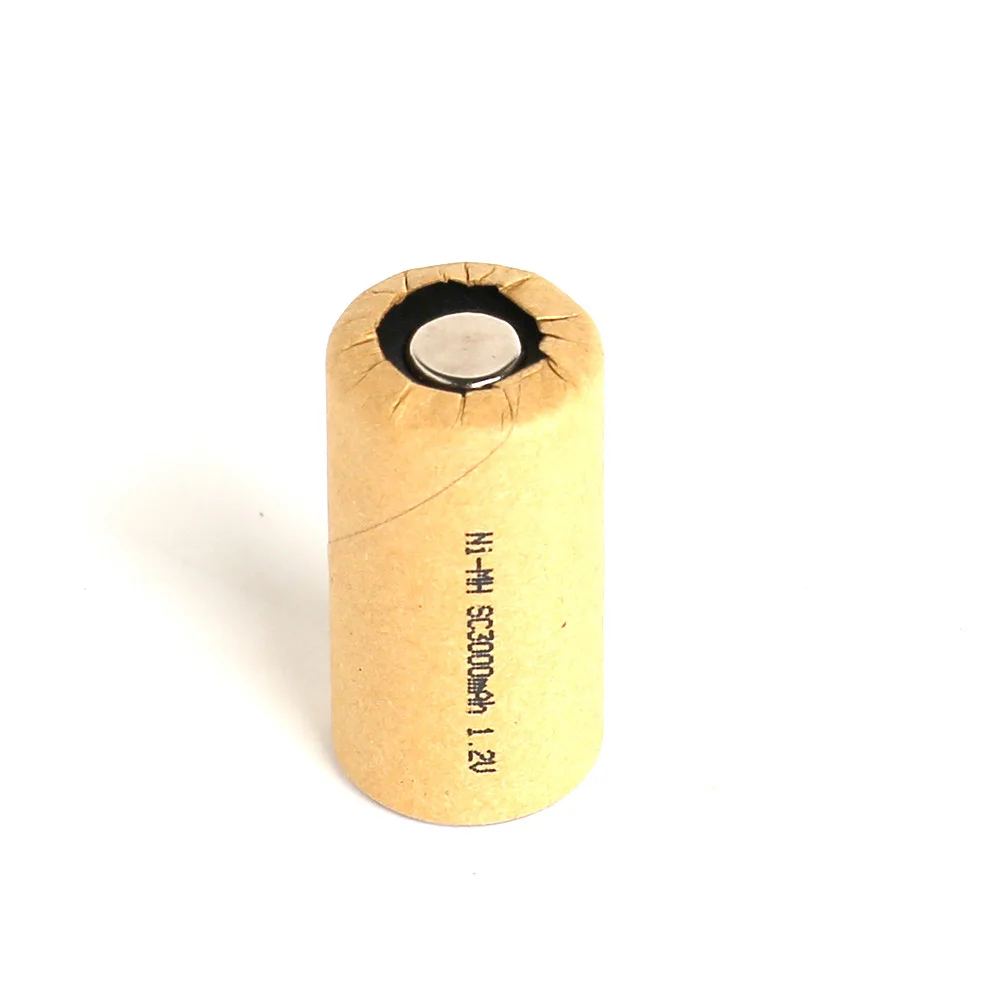 Ni-mh SC3000mAh 4 шт. SC3.0Ah Nimh power пальчиковая аккумуляторная батарейка, батарея для электроинструмента, скорость разряда 10C-15C