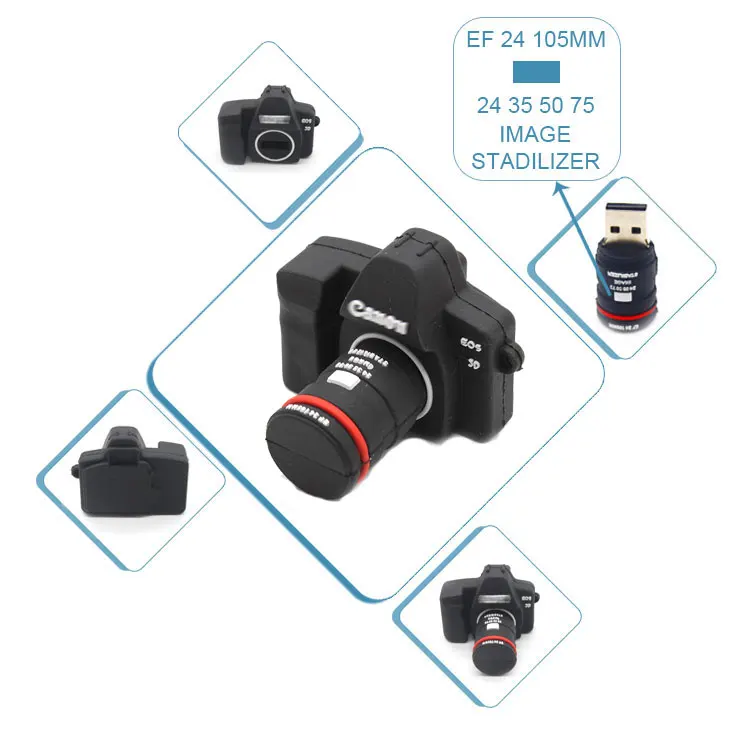 Подарок+ камера USB флеш-накопители 64 Гб мультфильм мини-флешки персонализированные 32 ГБ 4 ГБ 8 ГБ 16 ГБ карта памяти, Флеш накопитель флэш-диск подарки
