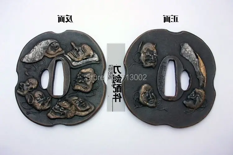 Кованые TSUBA для японского меча Sabre kirsite Tsuba Fitting|tsuba| |