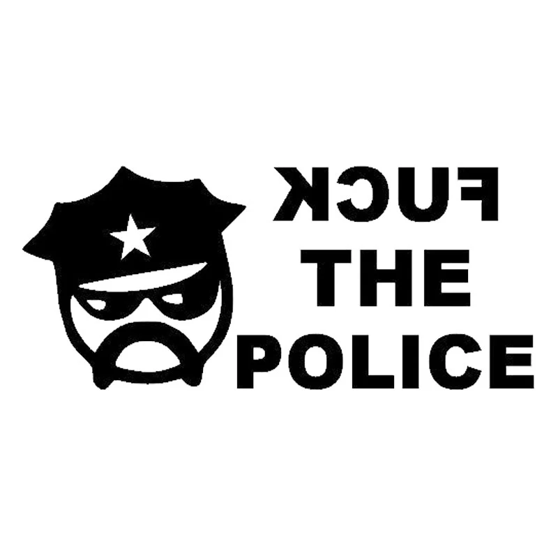 Stick полиции от автомобиля Декор модная самоклеющейся виниловой Стиль красивый и