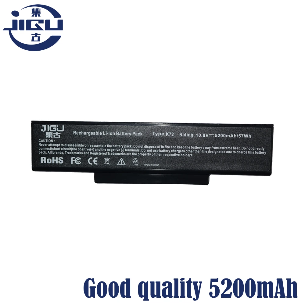JIGU Аккумулятор для ноутбука Asus A32 K72 N71 K72K N73SD X77JV N71YI A72JR K73SV N71JA K72F N71J K73S K73J K72S K72P