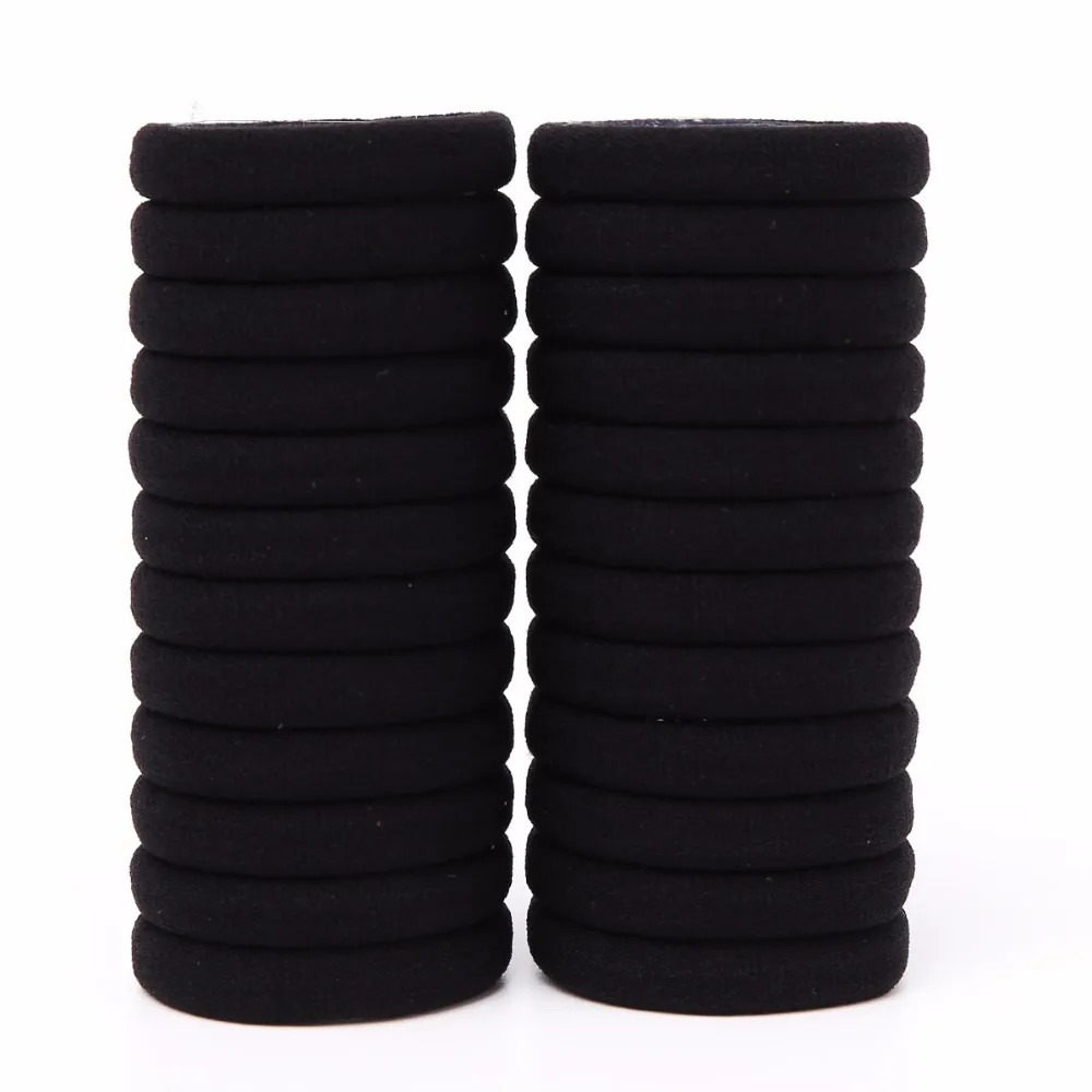 

100pcs/lot Girl Candy Color Rubber band Fashion high elastic hair rope ties headband gum girl Hair accessory
