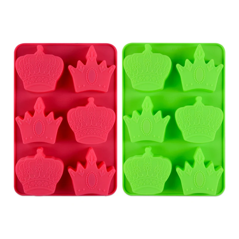 Корона для шоколада из силикона в форме пресс форма торта печенье с жидкой