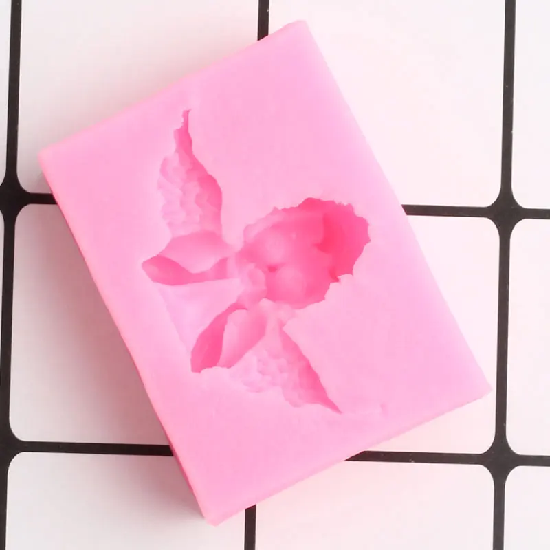 3D Angel Silicone Mold Candy Chocolate Baking Fondant Molds DIY Cake Decorating Tools Aromatherapy Wax Clay Candle Soap Moulds