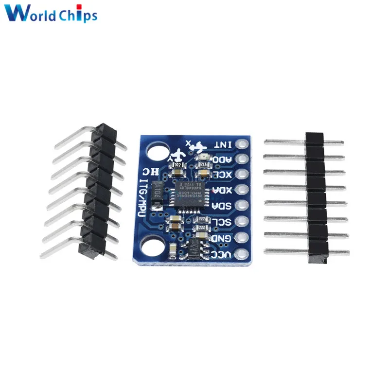 3 оси аналоговые гироскопические Датчики + осевой акселерометр для Arduino с