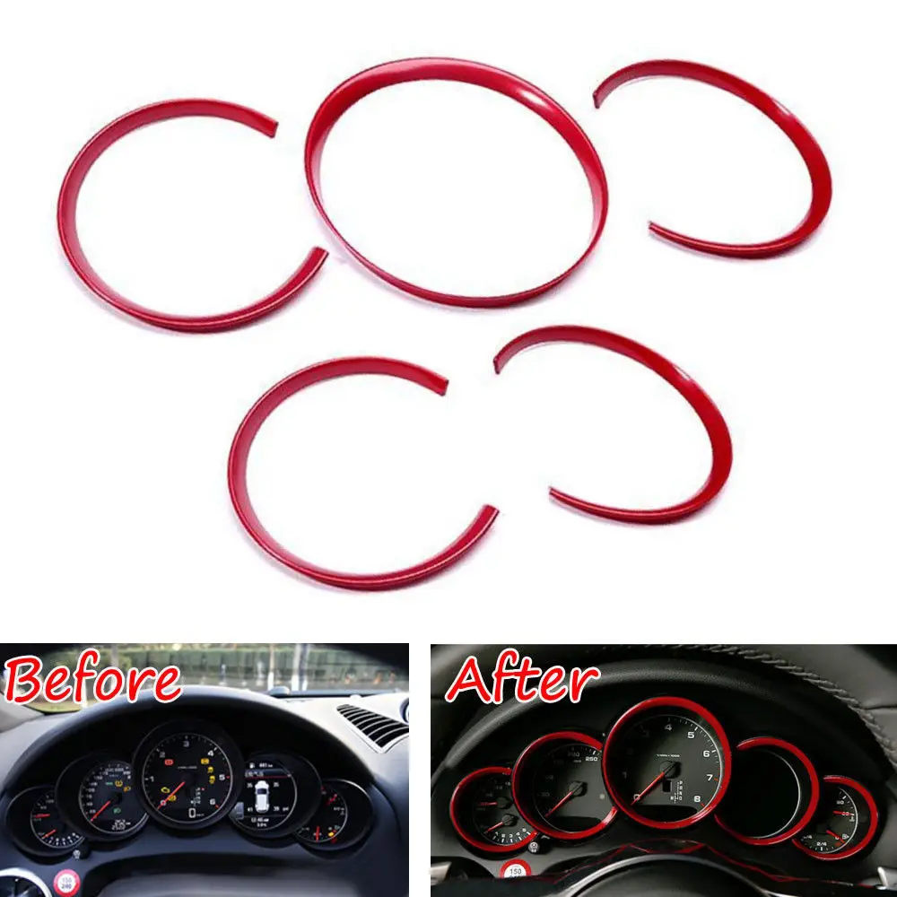 Панель приборной панели автомобиля обшивка отделка кольцо украшение ABS 5