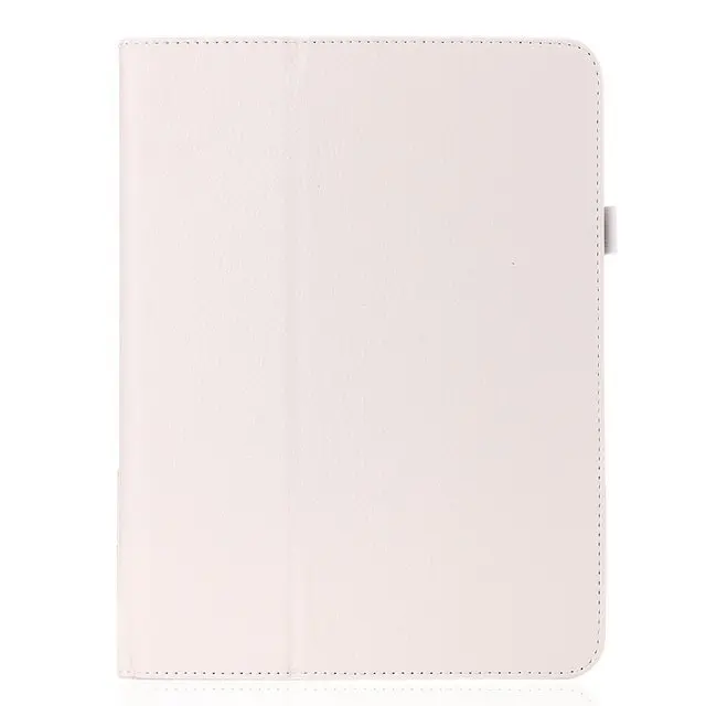 Чехол для samsung Galaxy Tab S T800 T805 10," из искусственной кожи, чехол для планшета, умный чехол для Galaxy Tab S SM-T800, чехол для планшета+ ручка - Цвет: Белый
