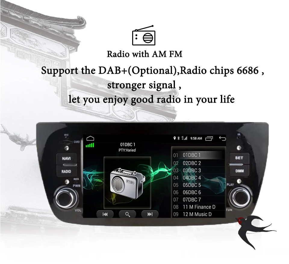 Автомобильный мультимедийный плеер 2 Din Android 8 0 для Fiat Doblo 2009 2010 2011 2012 2013 2014 DVD Automotivo