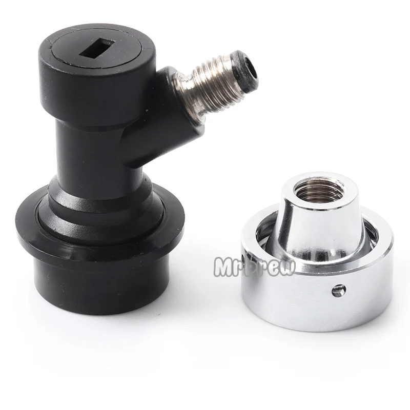Набор для быстрого отключения с жидким шаровым замком резьбовой фитинг