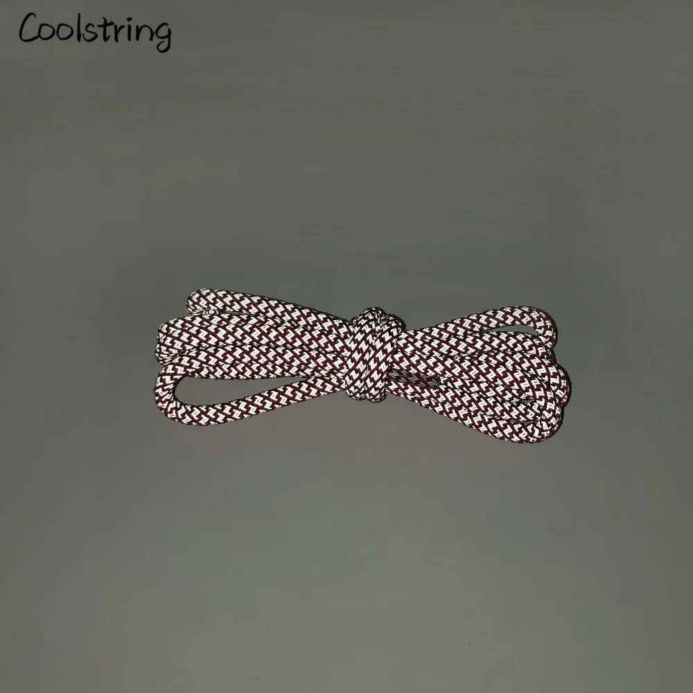Coolstring Прохладный освещения 3M круглый светоотражающие шнурки для обуви спортивная безопасность кроссовки с шнурками ночные прогулки Бег в популярной расцветке; недостоин