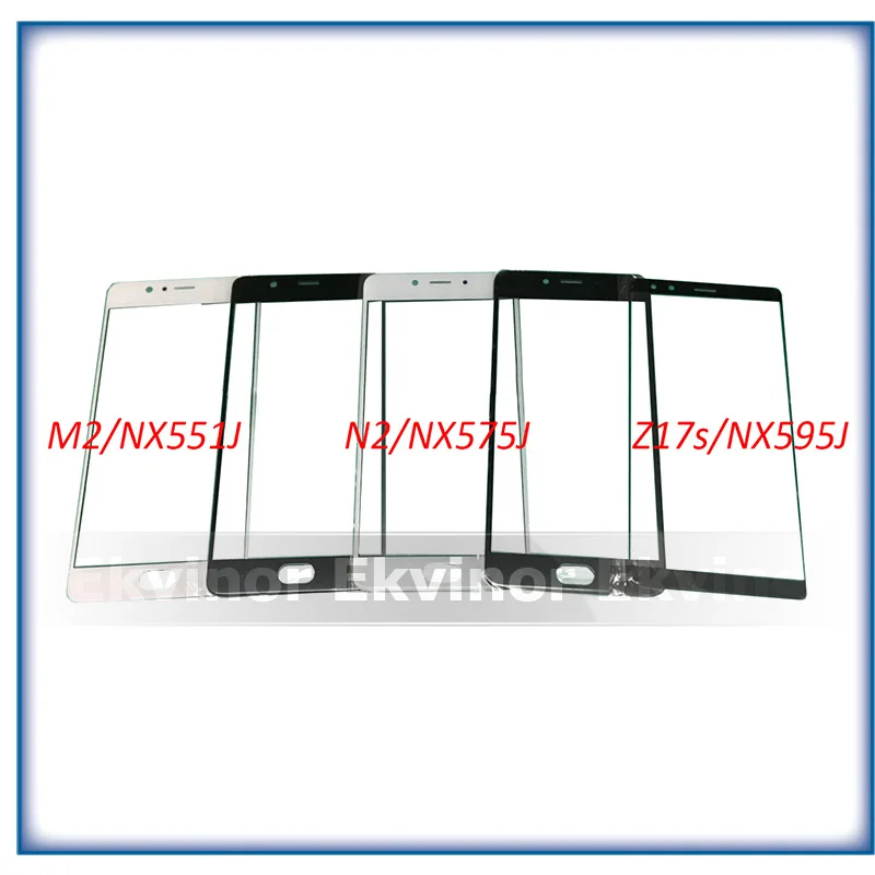 Ekvinor высококачественные передние стеклянные линзы 10 шт. для ZTE Nubia M2 NX551J N2 NX575J Z17s