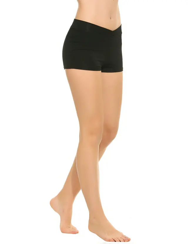 Летняя мода Стиль женские короткие Для женщин пикантные однотонные Высокая