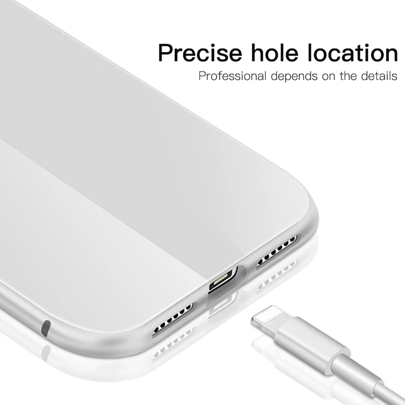 360 Полный Магнитный адсорбционный чехол для iPhone X 7 8 Plus 6 закаленное стекло задняя