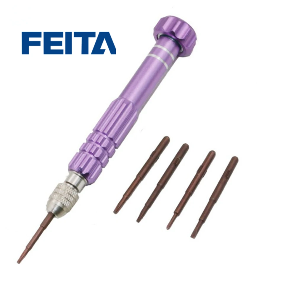 Набор инструментов FEITA 5 в 1 прецизионные отвертки для ремонта iPhone 4 6 6s и Samsung