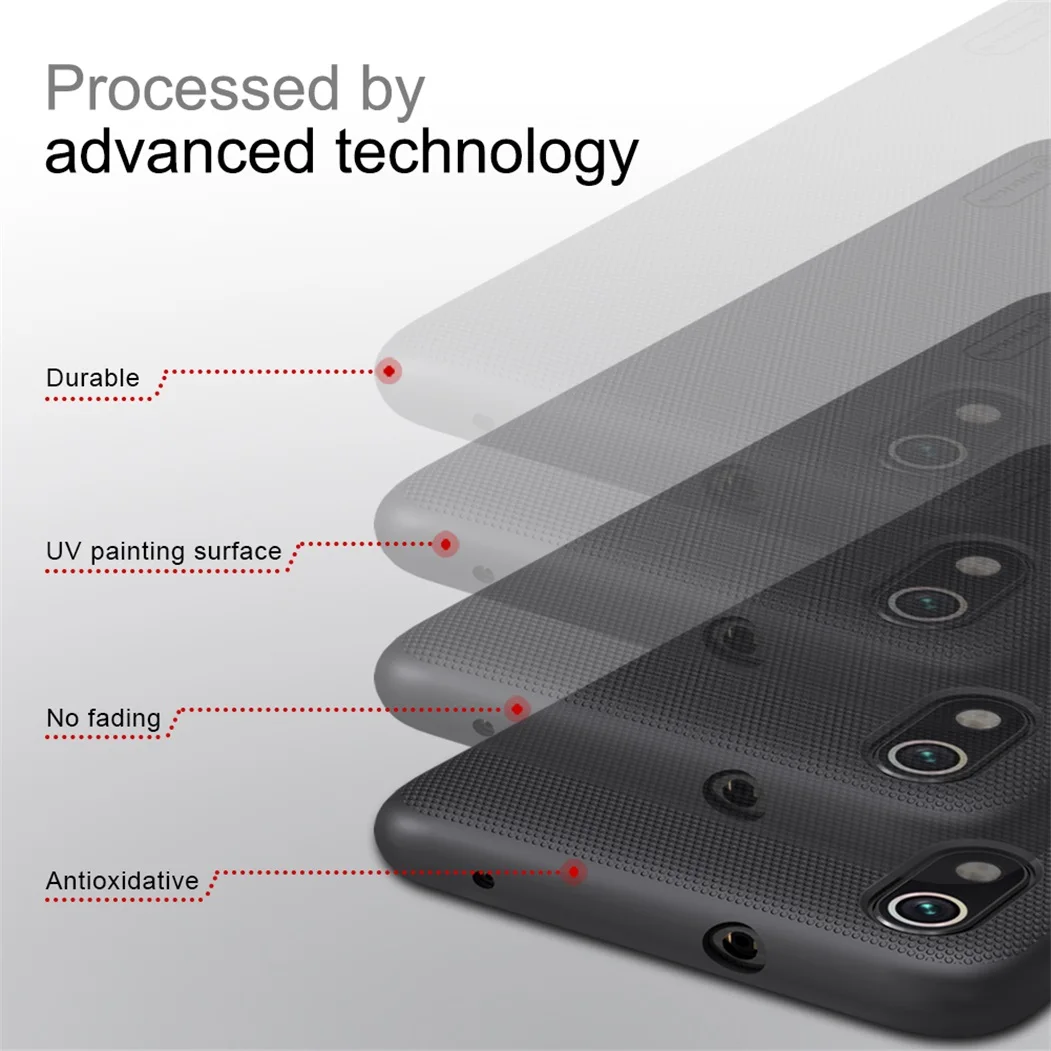 For Xiaomi Redmi 8 7 Case Redmi 8A 7A Cover Nillkin Super Frosted Shield Hard PC Back Cover Protector Case for Xiaomi Redmi Y3