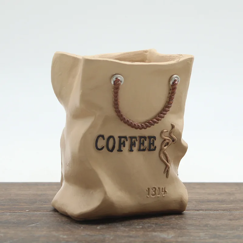 Творческий суккулентов горшок Рыболовные сети хозяйственная сумка palm мясистые