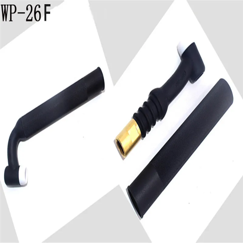 Новое поступление WP 26/26F/26V Tig сварочный фонарь черного цвета с гибкой головкой