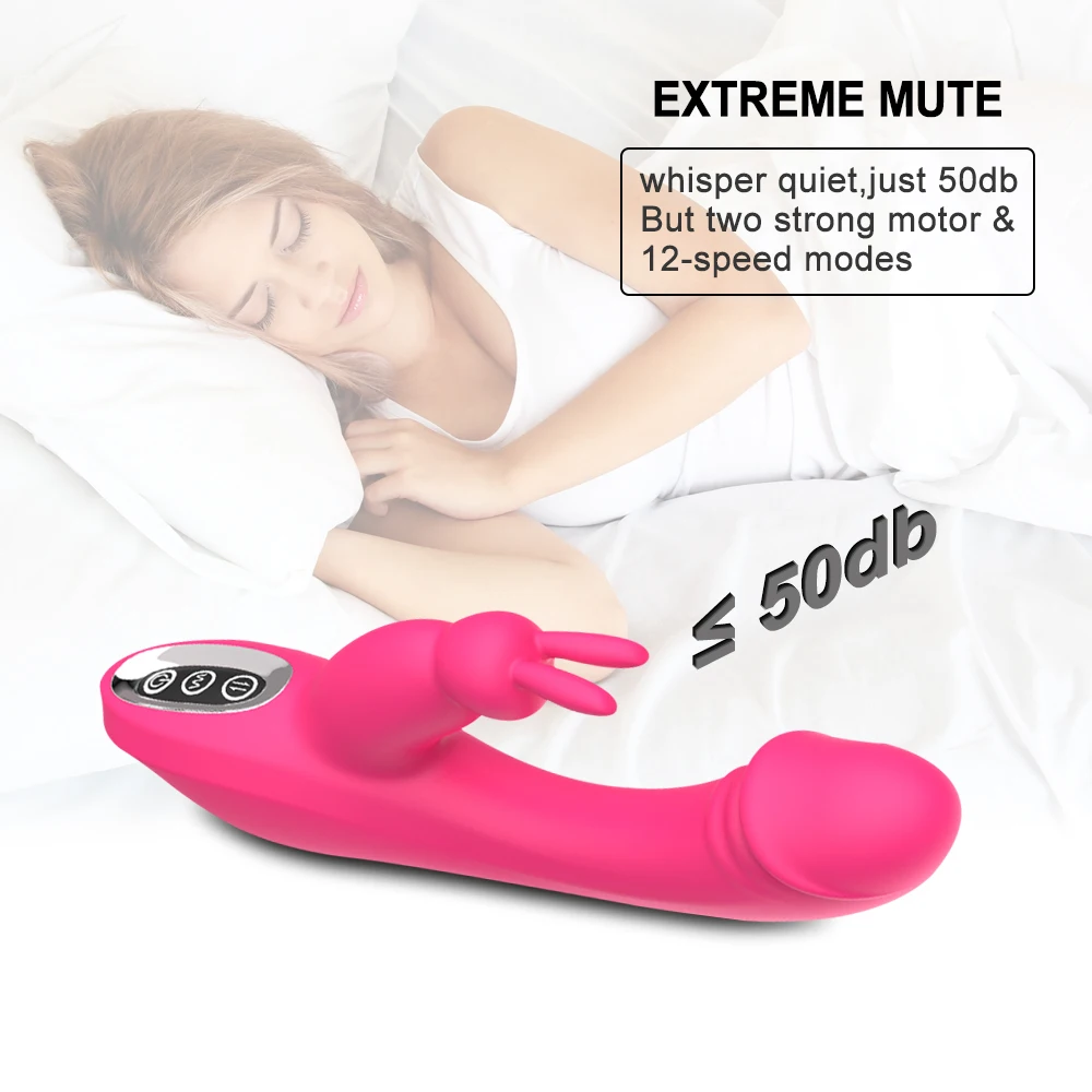 G spot кролик вибратор перезаряжаемый водонепроницаемый вибрирующий