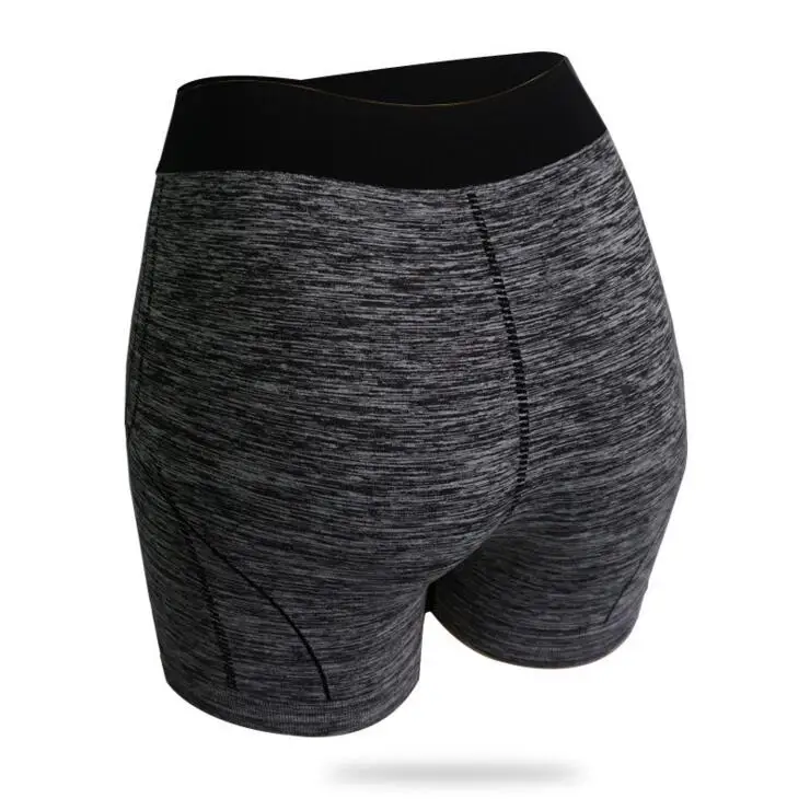 Для женщин Йога занятие по фитнесу летние женские шорты стрейч для бега