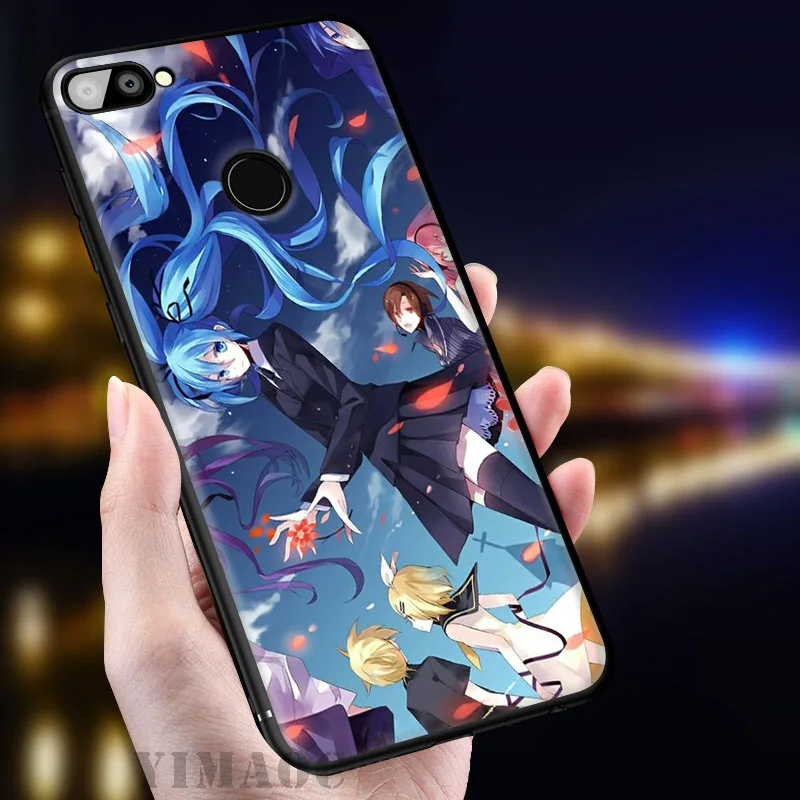 Yimaoc Хацунэ Мику Аниме мягкий чехол для huawei Honor вид 20 10 8X8 8C 6A 7A 7X 7C Lite рro Y9 Y7 Y6 Prime 2018