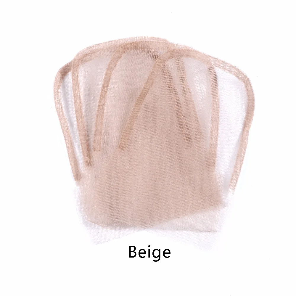 Крышка на шнуровке передняя основа 4x4 коричневые швейцарские крышки для париков