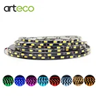 Узкая Светодиодная лента 5730, 5 м, 300 светодиодов, IP67, водонепроницаемая, ширина 4,7 мм, гибкая лента, Автомобильные светодиодные дневные ходовые огни, 12 В постоянного тока