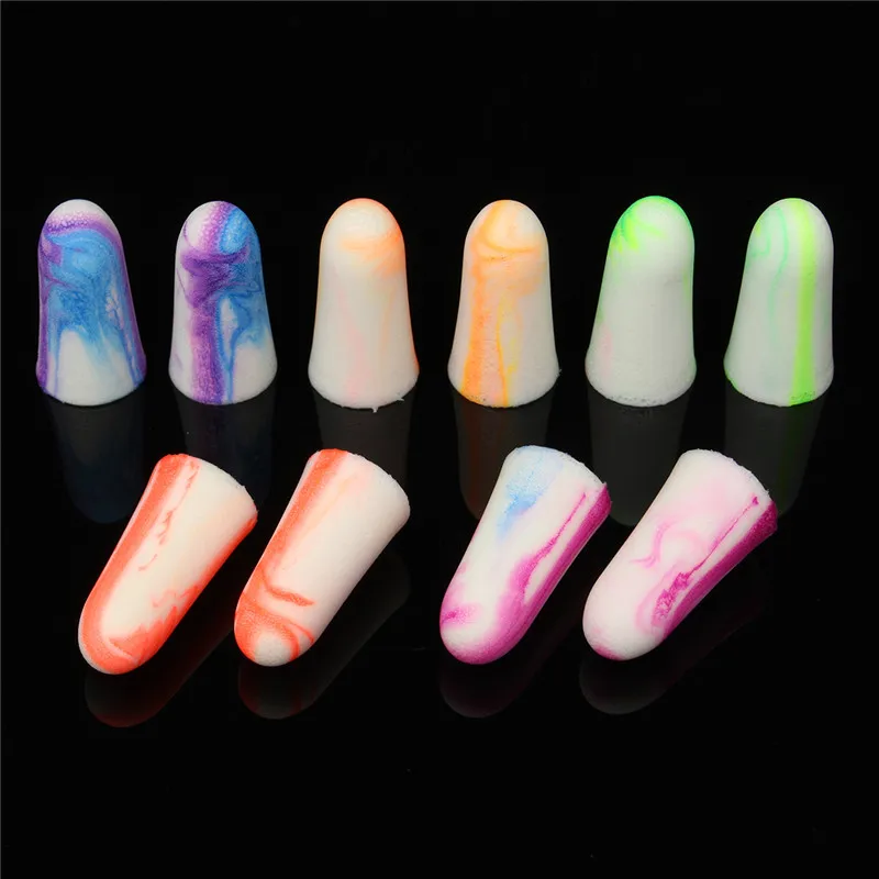 Вкладыши для ушей из пеноматериала звукоизоляционные сна 10 шт. | Безопасность и