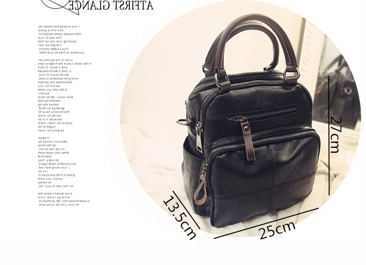 winter novelty women causal soft pu leather one shoulder bag female black brown green crossbody bag multifuntional handbag