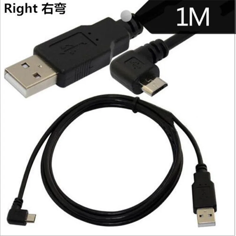 

1M USB 2.0 A Male to Micro usb 5 Pin 5PIN 5P Left & Right & Up & Down Angled Male Converter charging Cable Cord