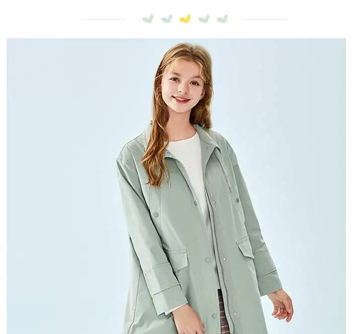 SEMIR, Женская длинная куртка с кулиской,, стоячий воротник, Женский Длинный плащ с карманом, для весны и осени