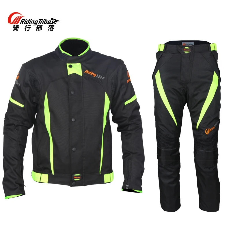 

Riding Tribe Waterproof Motorcycle Jackets Breatheable Motocross Pants Motos Motorbike Clothing Trousers Summer Spring Suits