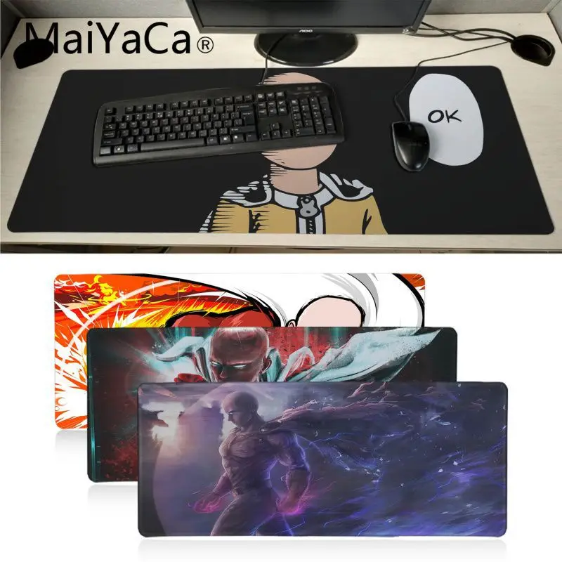 Уникальный Настольный коврик Maiyaca One Punch Man игровой для мыши xl скоростной