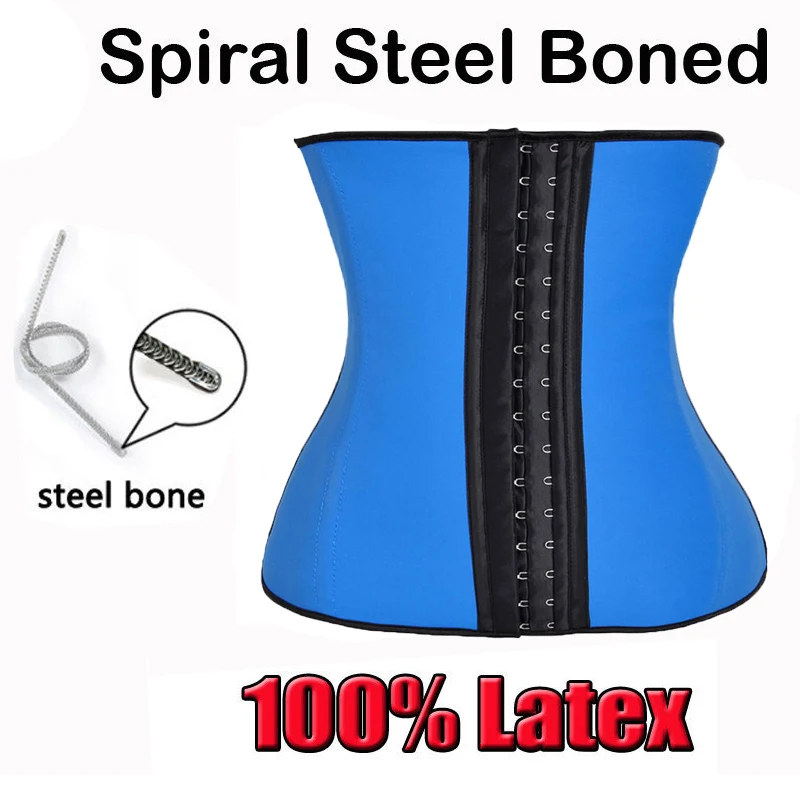 Латексный корсет для коррекции талии тренировок Корректирующее белье