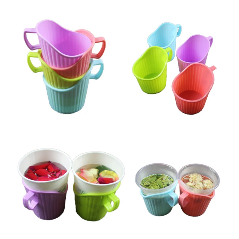 Распродажа 1 шт. подставка случайного цвета термоизоляция одноразовые бумажные