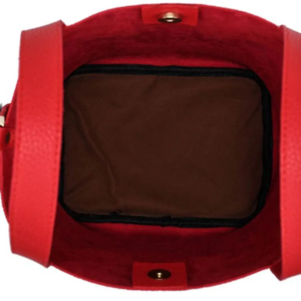 Banabanma женская сумка с верхней ручкой из искусственной кожи модная сумка-ведро