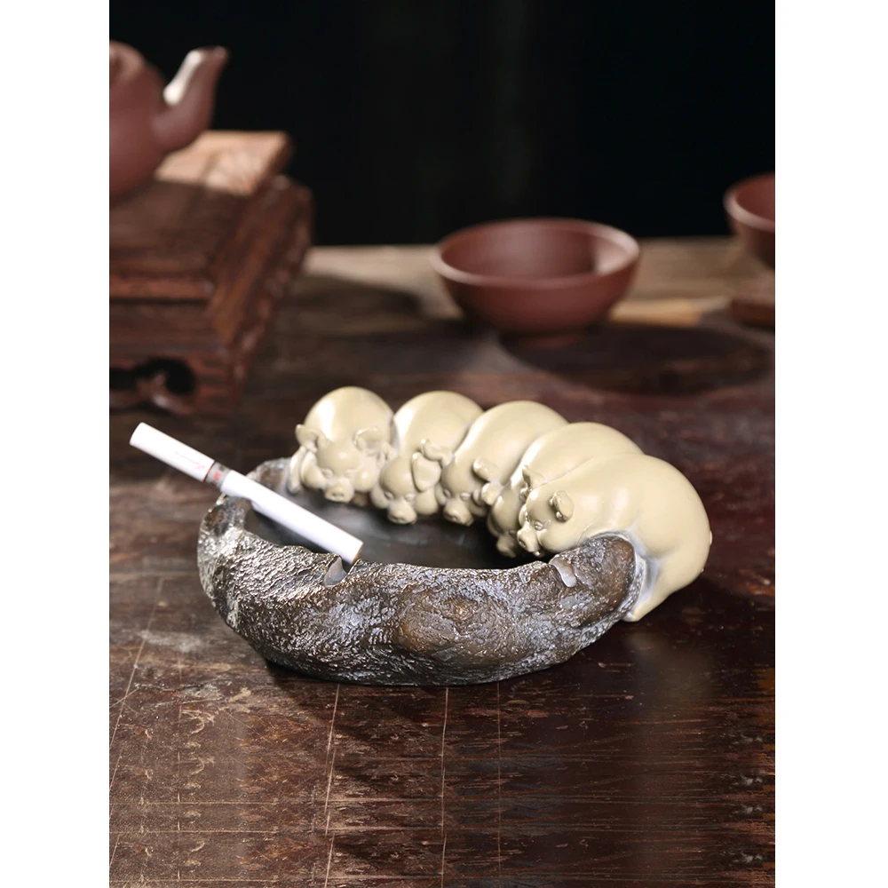 Креативная пепельница для поросенка индивидуальный модный пепельный лоток